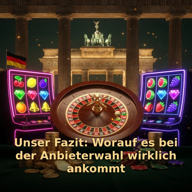 Unser Fazit: Worauf es bei der Anbieterwahl wirklich ankommt